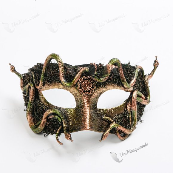 Medusa Style Cosplay Eye Mask - Picture 1 of 3